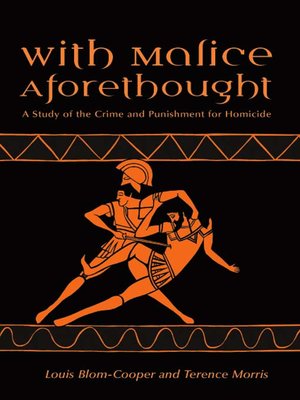 cover image of With Malice Aforethought